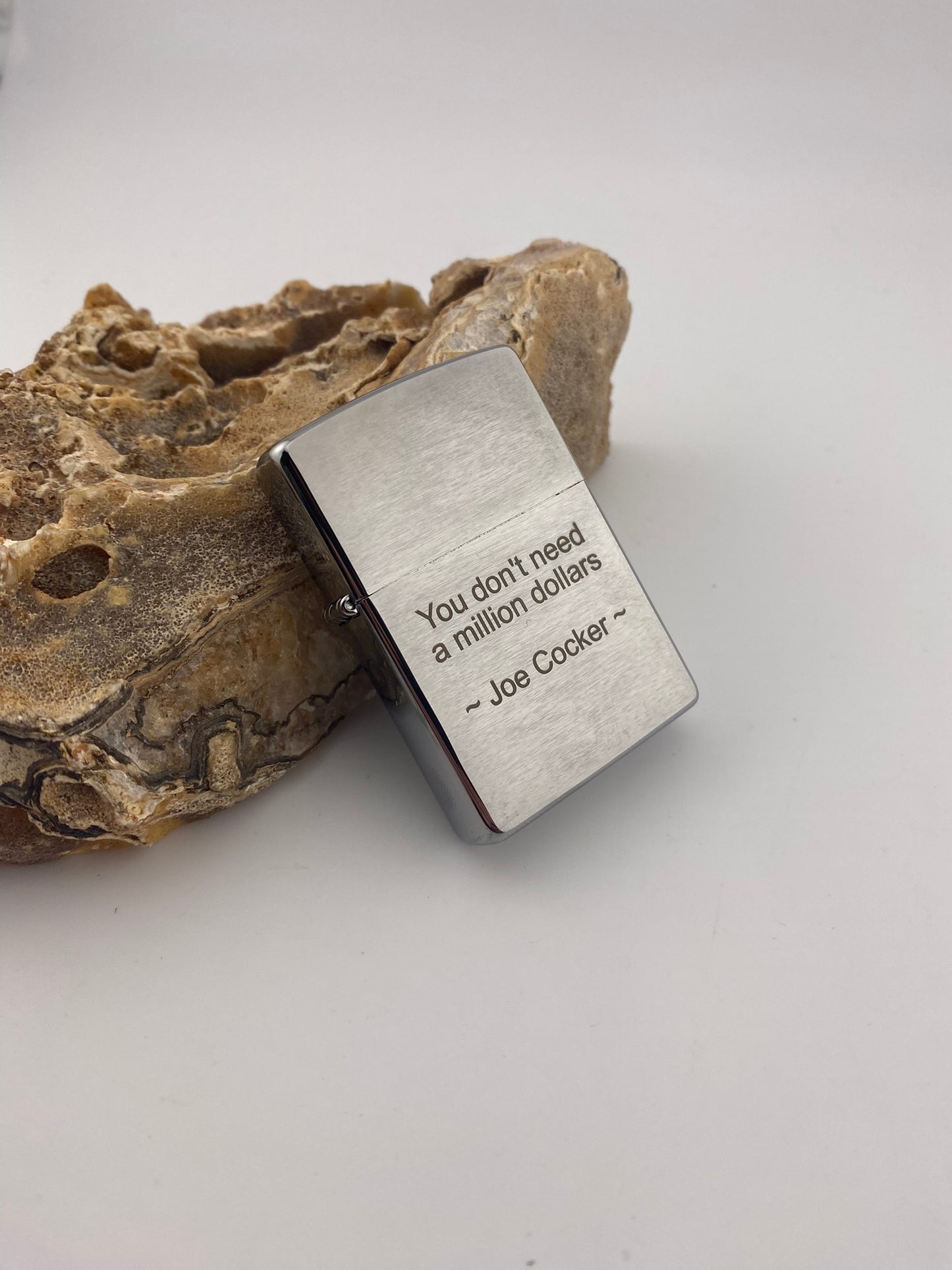 Zippo Benzine Aansteker Chrome Brushed