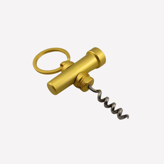 Kurkentrekker Sleutelhanger Goud