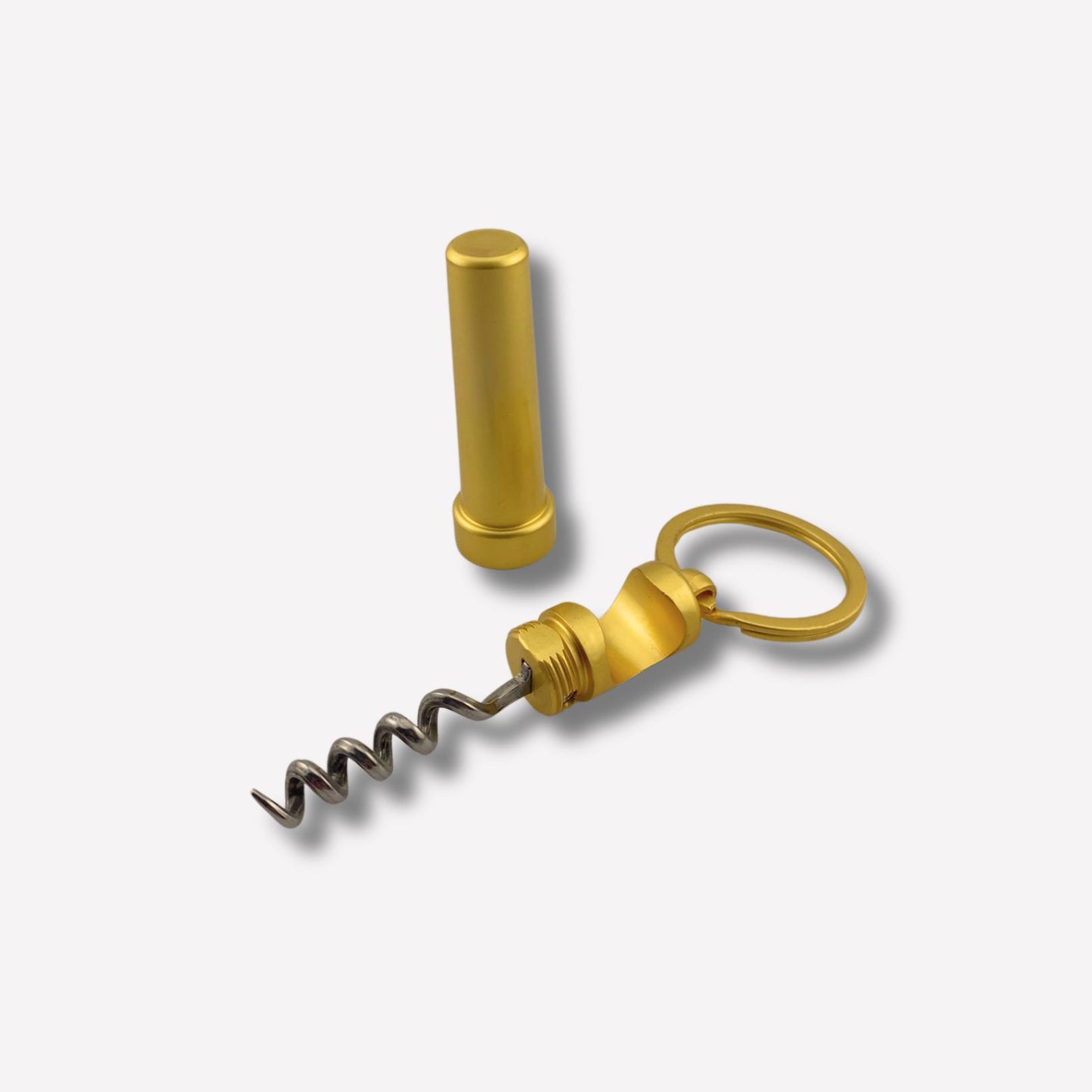 Kurkentrekker Sleutelhanger Goud