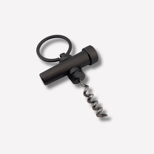 Kurkentrekker Sleutelhanger Zwart