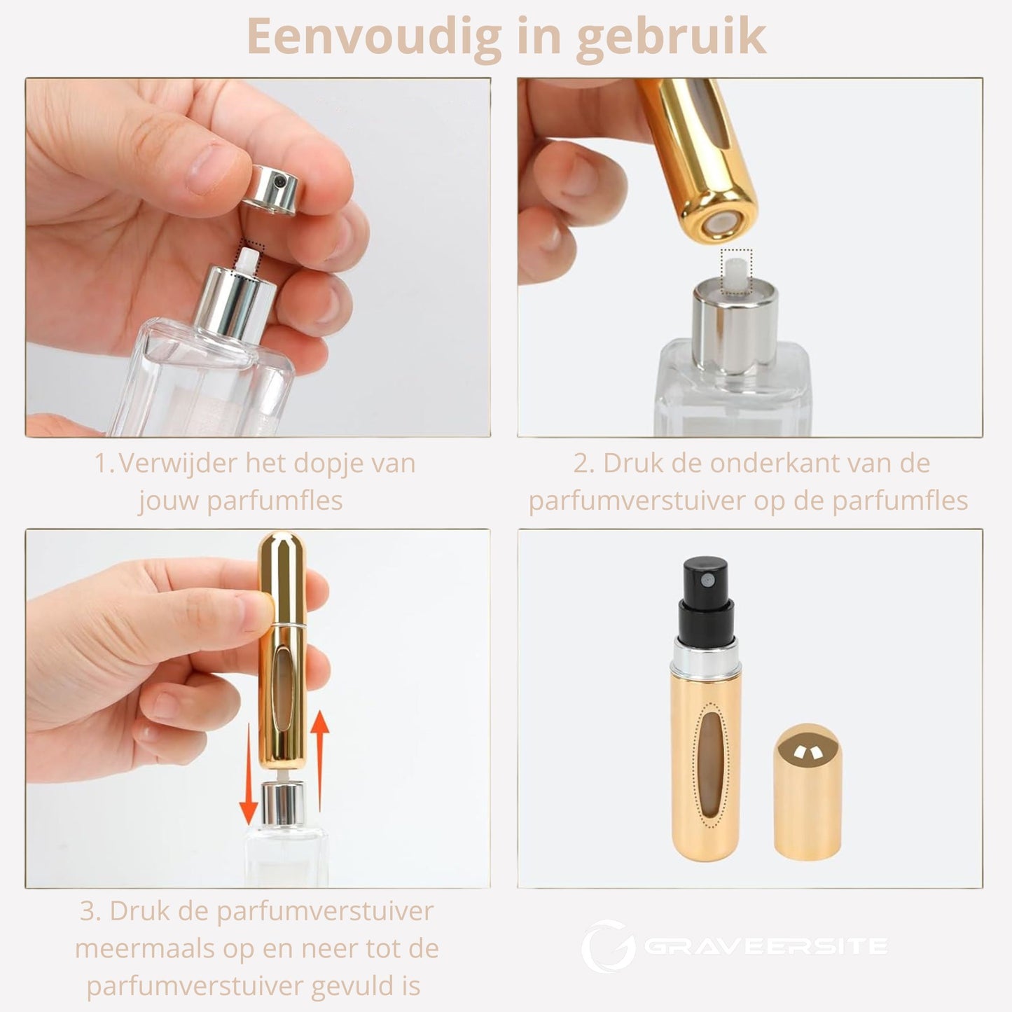 Parfumverstuiver Roze