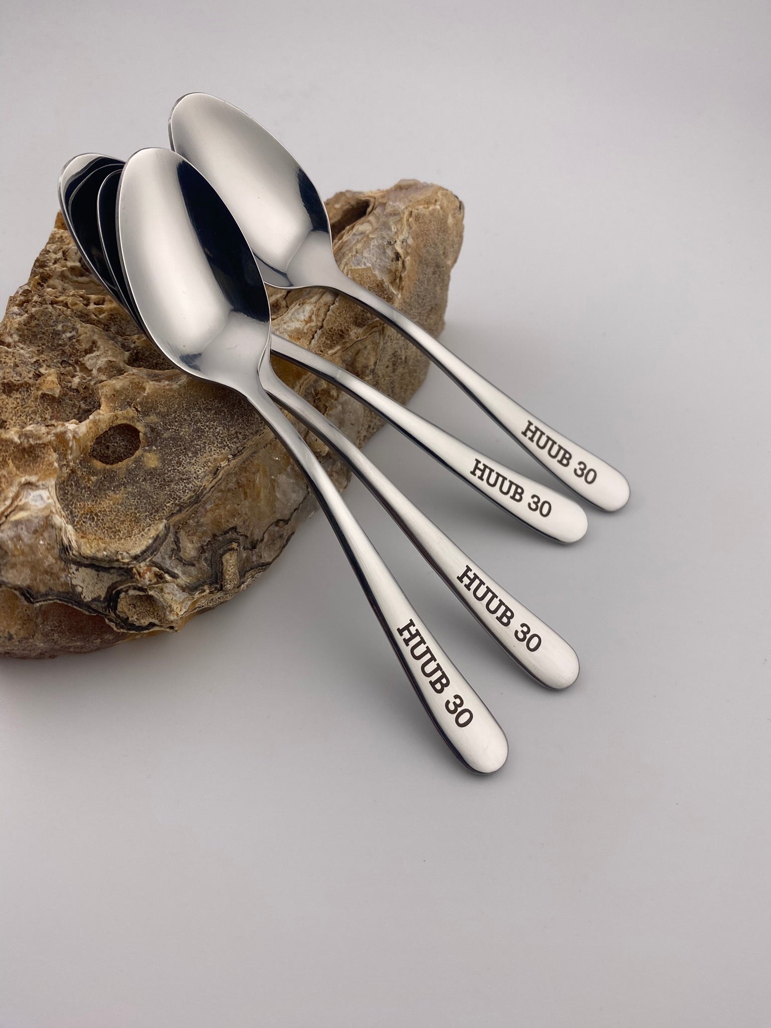 gegraveerde theelepeltjes met naam