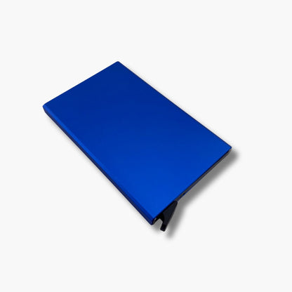 Aluminium Creditcardhouder Blauw