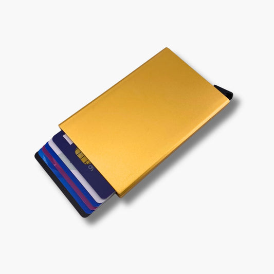 Aluminium Creditcardhouder Gold