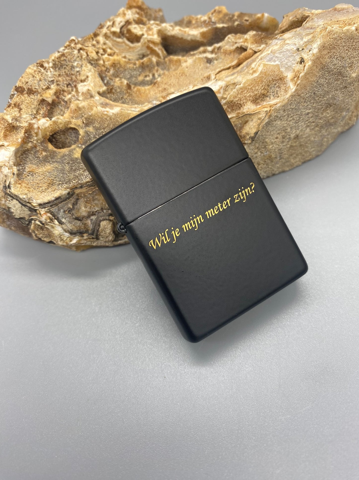 Zippo Benzine Aansteker Black Matte