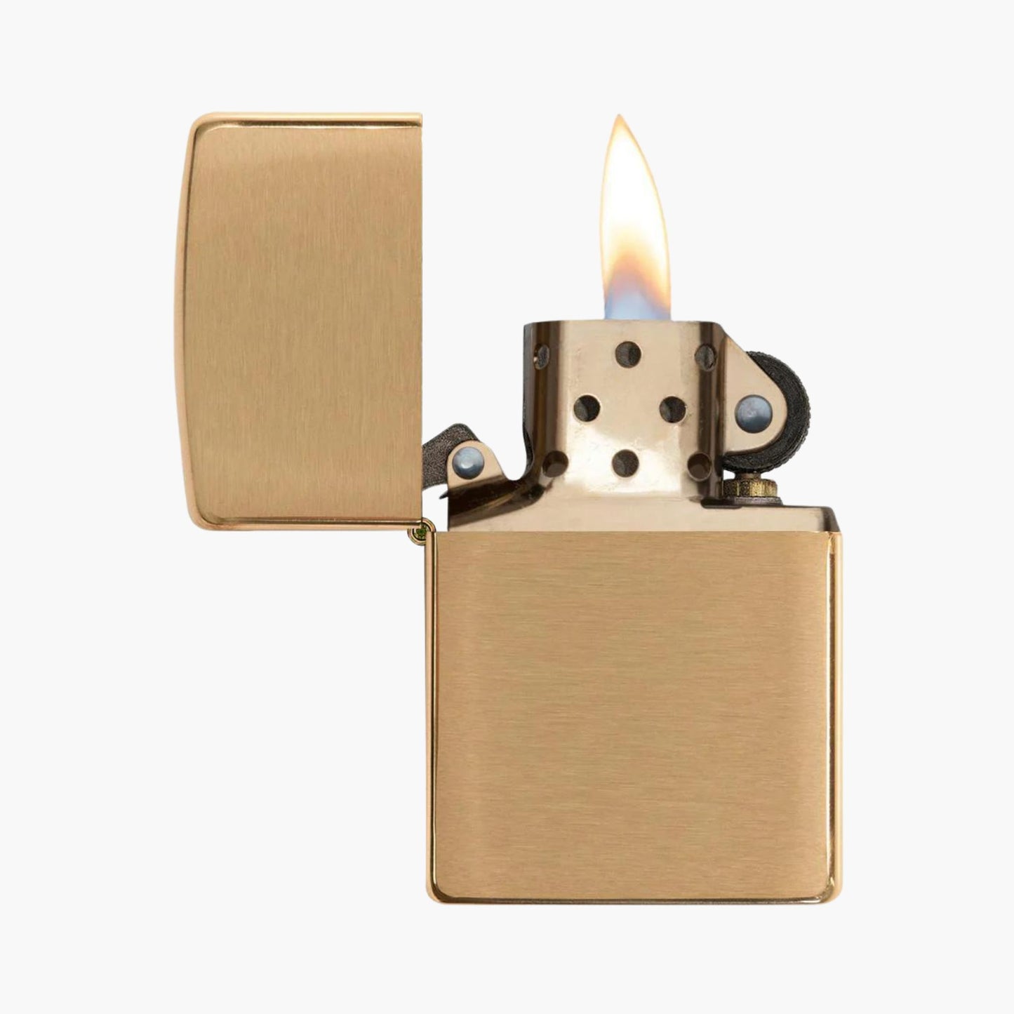 Zippo Benzine Aansteker Brass Armor