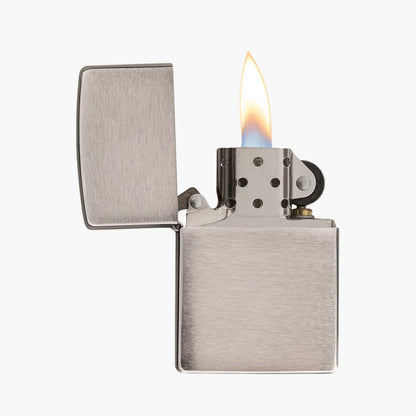 Zippo Benzine Aansteker Chrome Brushed