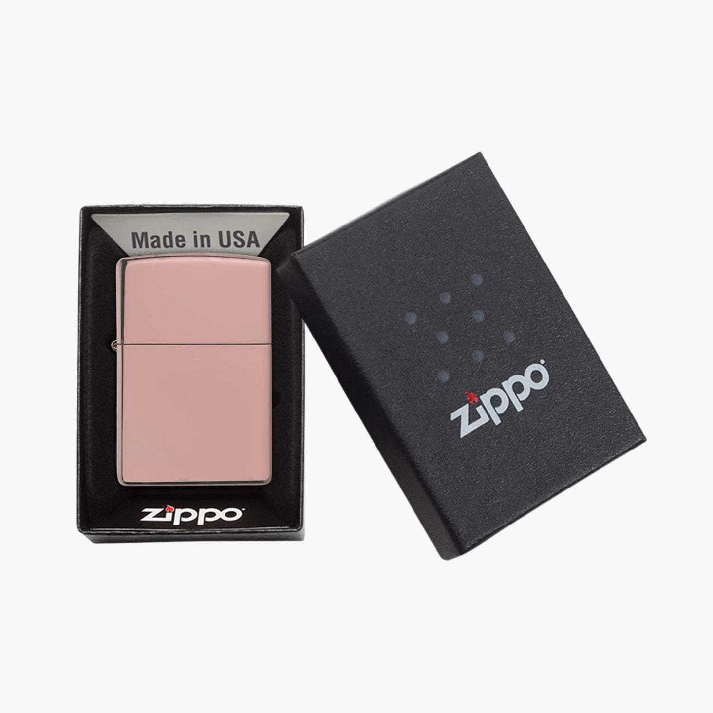 Zippo Benzine Aansteker High Polish Rose Gold