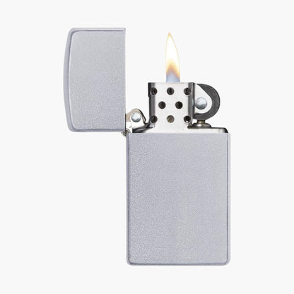 Zippo Benzine Aansteker Slim Satin