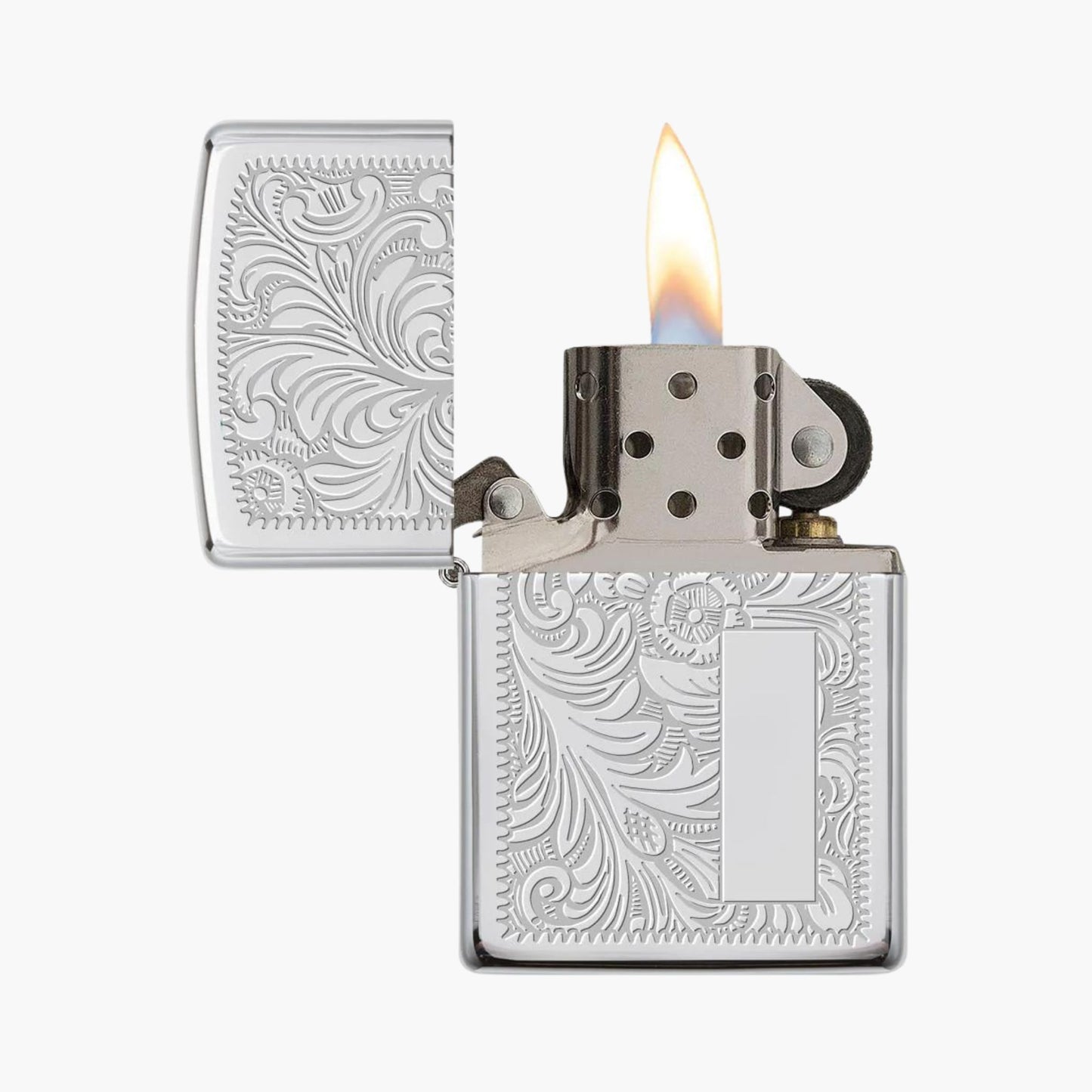 Zippo Benzine Aansteker Venetian Chrome